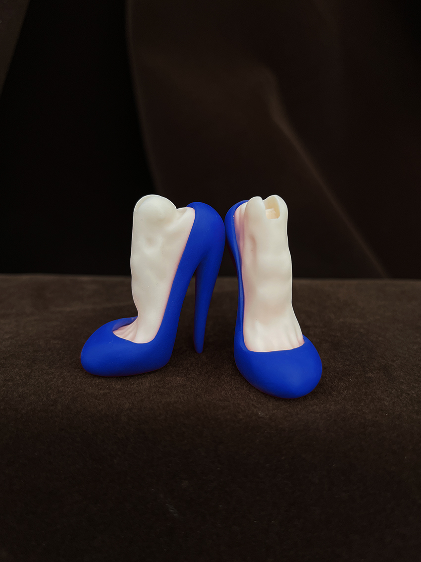 Resin Art Baby - BJD boneka 1/4 sepatu hak tinggi