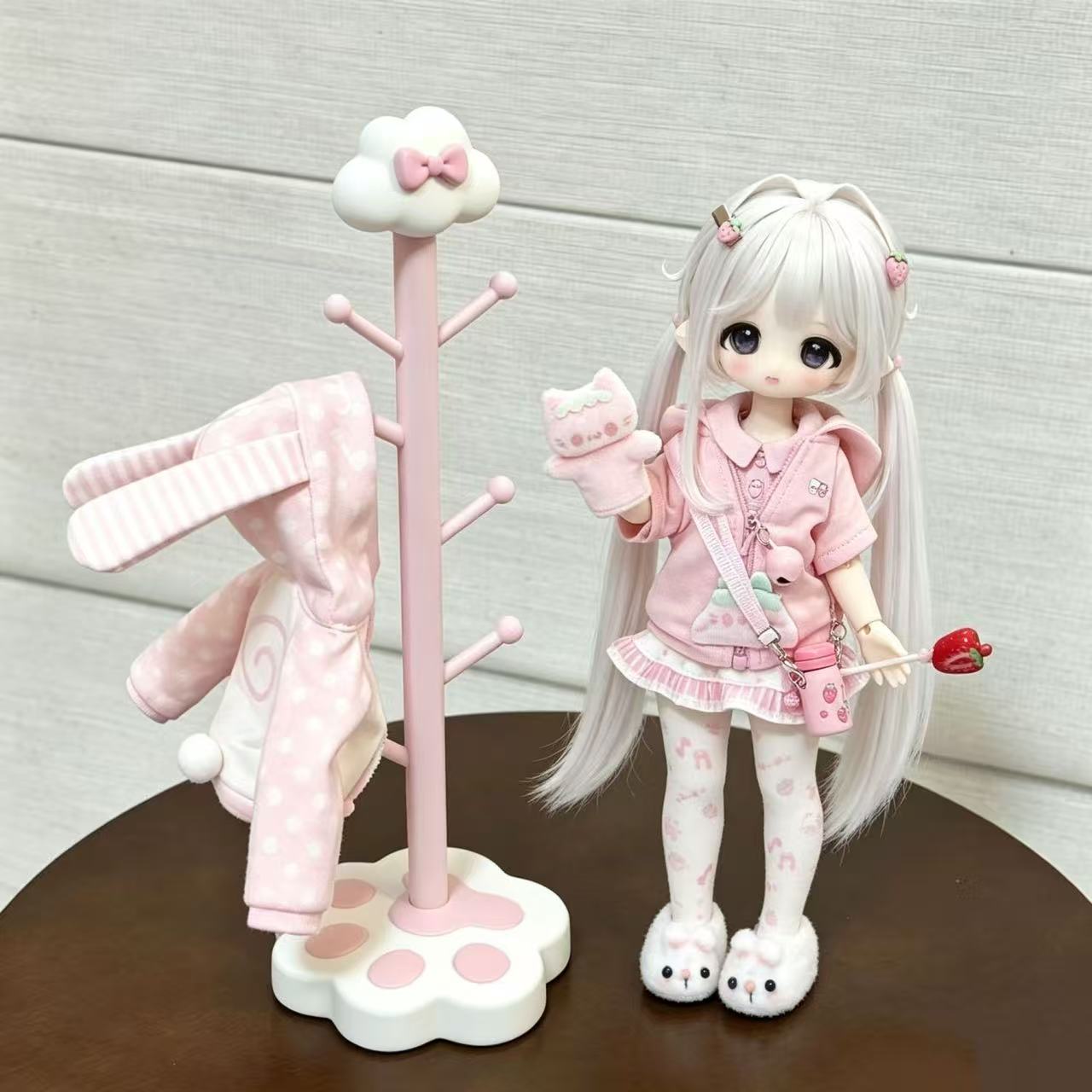 Resin Art Baby - Rak Pakaian Gaya Korea Kawaii InsCat