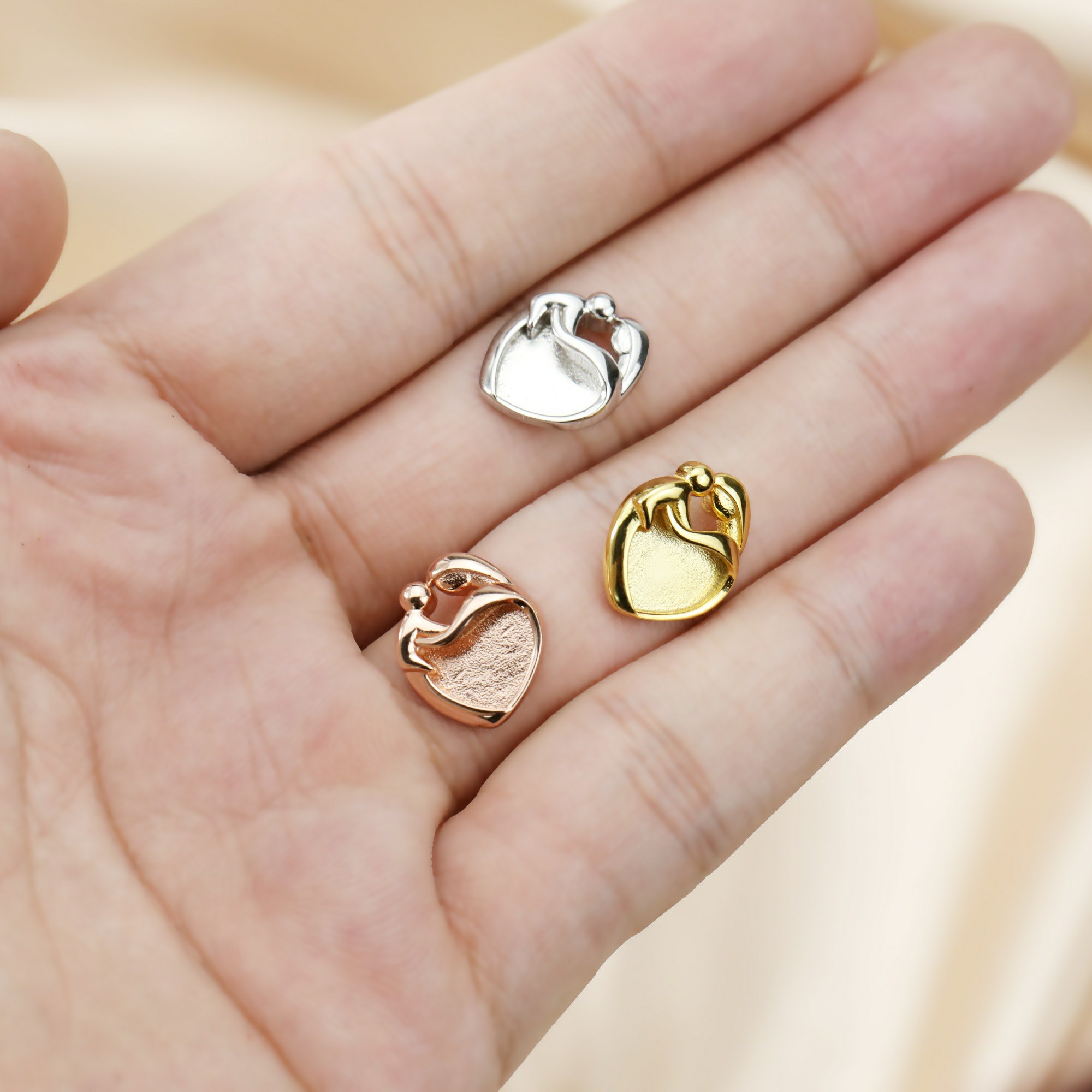 Liontin Perak Sterling 925 Ber - Resin Art Baby ulasan dan harga