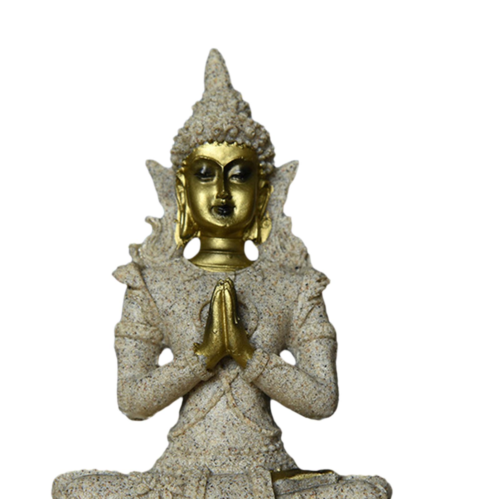 Patung Buddha dari Resin Antik - Resin Art Work ulasan dan harga