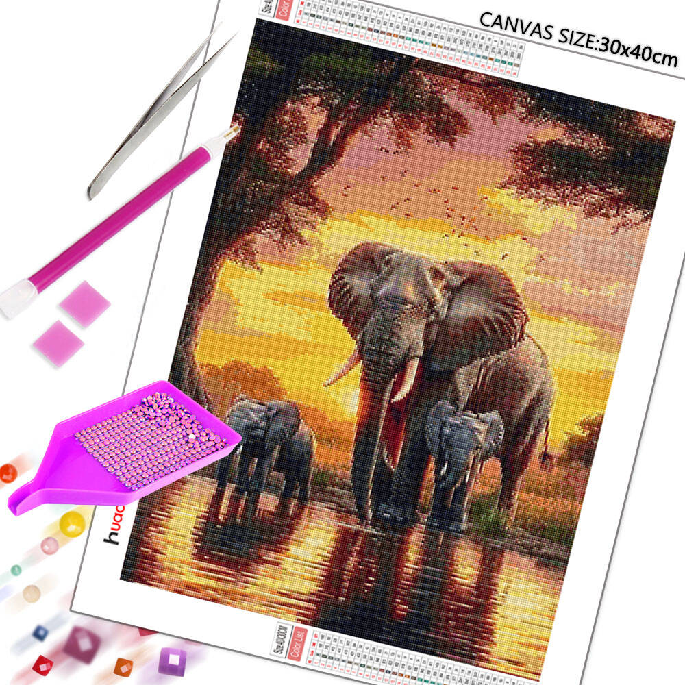 Lukisan Berlian 5D DIY Pemanda - Resin Art Wallpaper ulasan dan harga