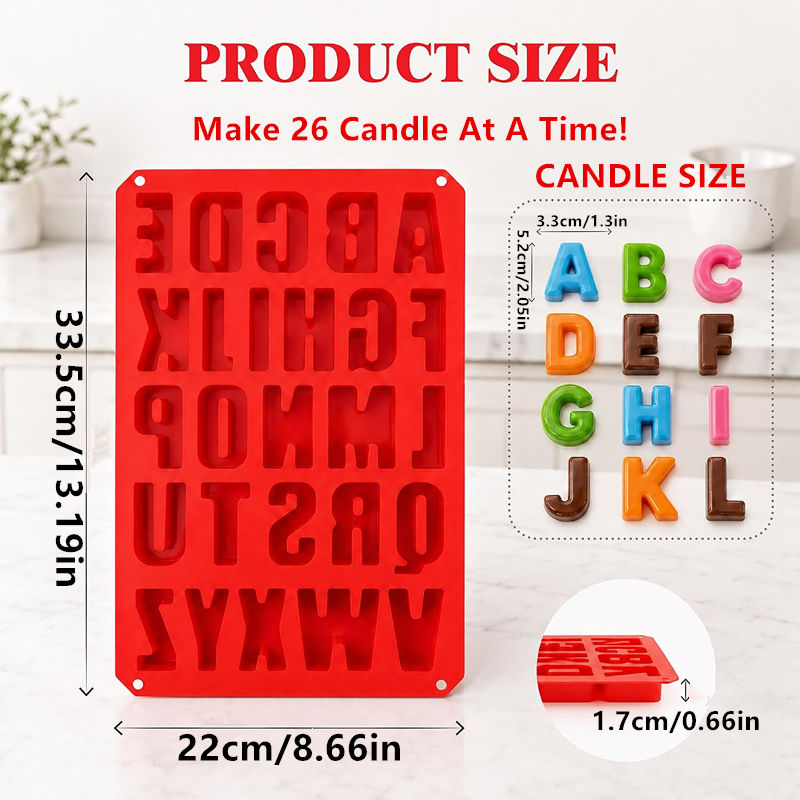 Cetakan Lilin Silikon Bentuk H - Resin Art Alphabet ulasan dan harga